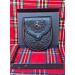 Celtic Embossed Leather Sporran
