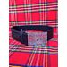 Celtic Oval Chrome Buckle With Kilt Belt