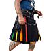 Scottish Modern Cargo Rainbow Kilt