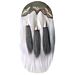 Silver Plan Cantle Horse Hair Sporran
