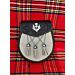 White Sealskin Semi Dress Sporran