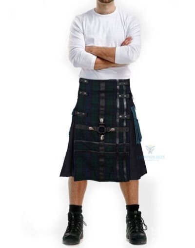 Black Watch Tartan Hybrid Modern Tartan Kilt