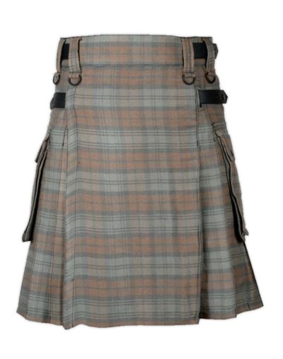 Black Watch Weathered Tartan Utility Kilt