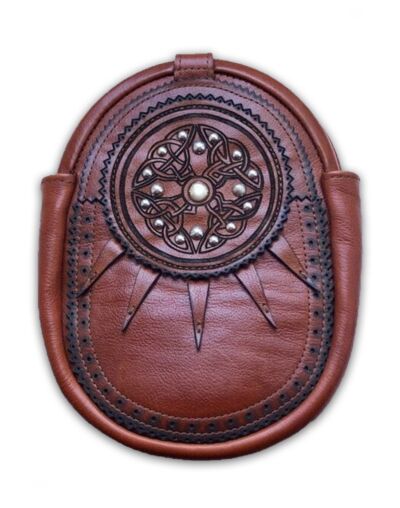 Brown Leather Traditional Hunting Sporran