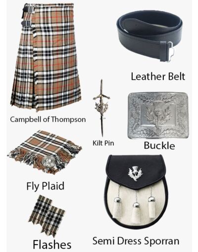 Campbell of Thompson Tartan Kilt Deal