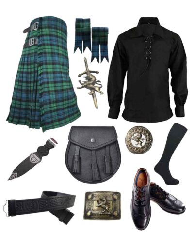 Campbell Tartan Kilt Outfit Deal