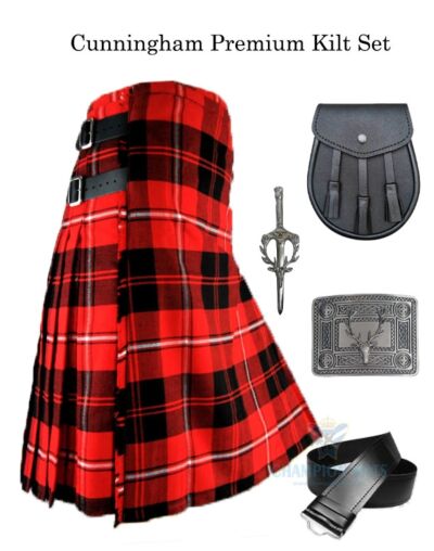 Cunningham Premium Kilt Set