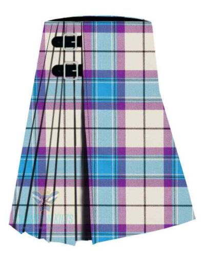 Kerr Turquoise Tartan Kilt