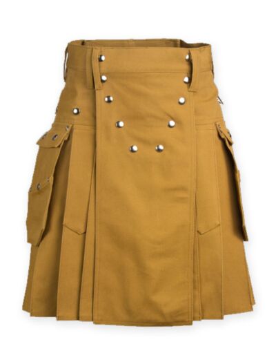 Khaki Working Utility Kilt