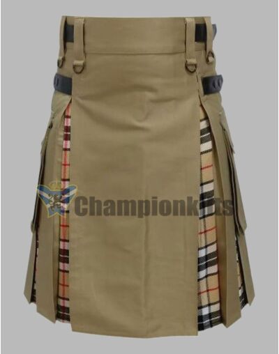 Khaki Hybrid Kilt