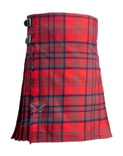 Matheson Red Modern Tartan Kilt