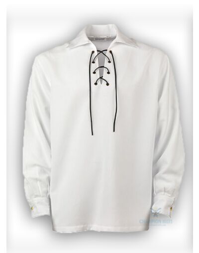 Scottish White Ghillie Shirt