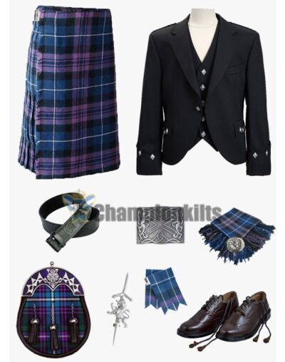 Pride of Scotland Tartan Kilt Outfit