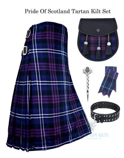 Heritage Of Scotland Tartan Kilt Set