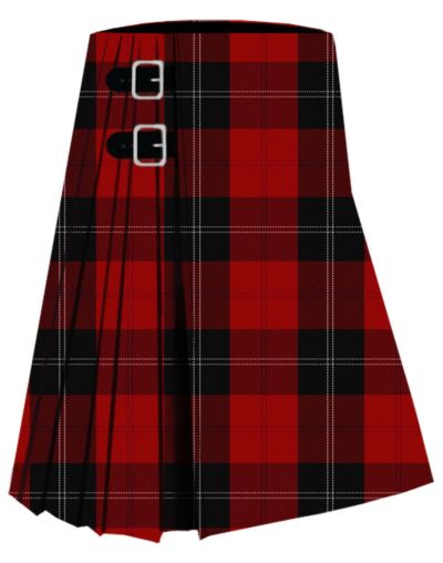 Red Ramsay Tartan kilt