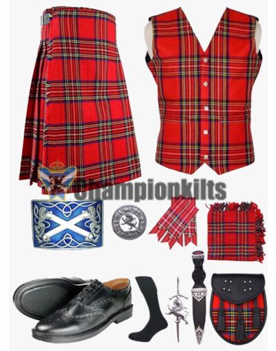 Royal Stewart Tartan Kilt Deal