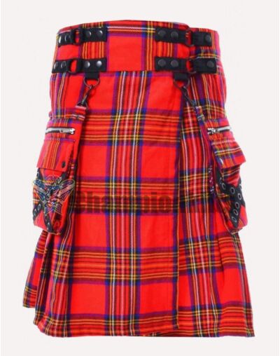 Royal Stewart Gothic Style Tartan kilt