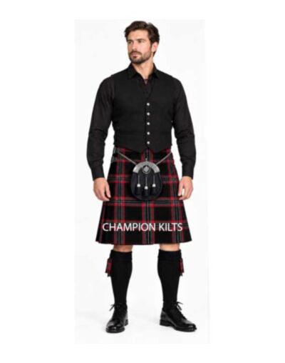 Witches of Scotland Tartan casual kilt outfits
