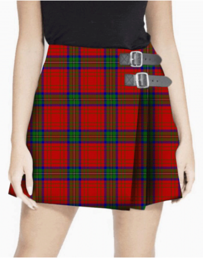 Wood Dress Tartan Women Klit